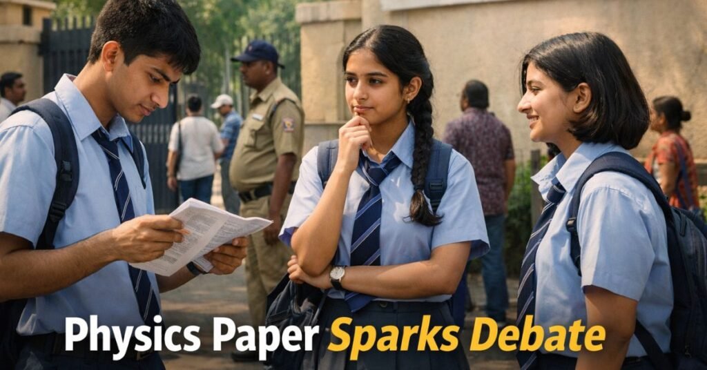 CBSE Class 12 Physics Question Paper 2026