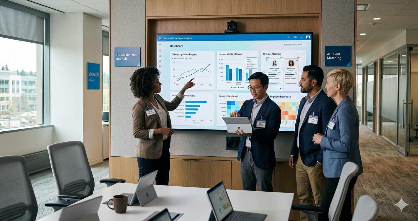 Microsoft HR AI transformation