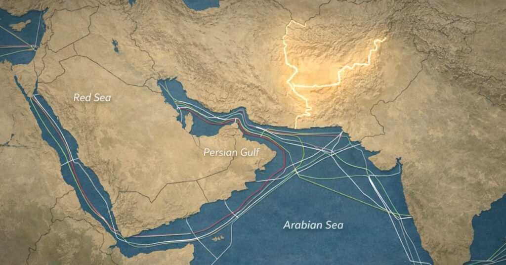 Iran internet cables threat
