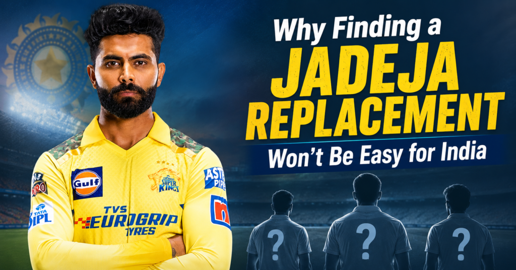 Jadeja Replacement
