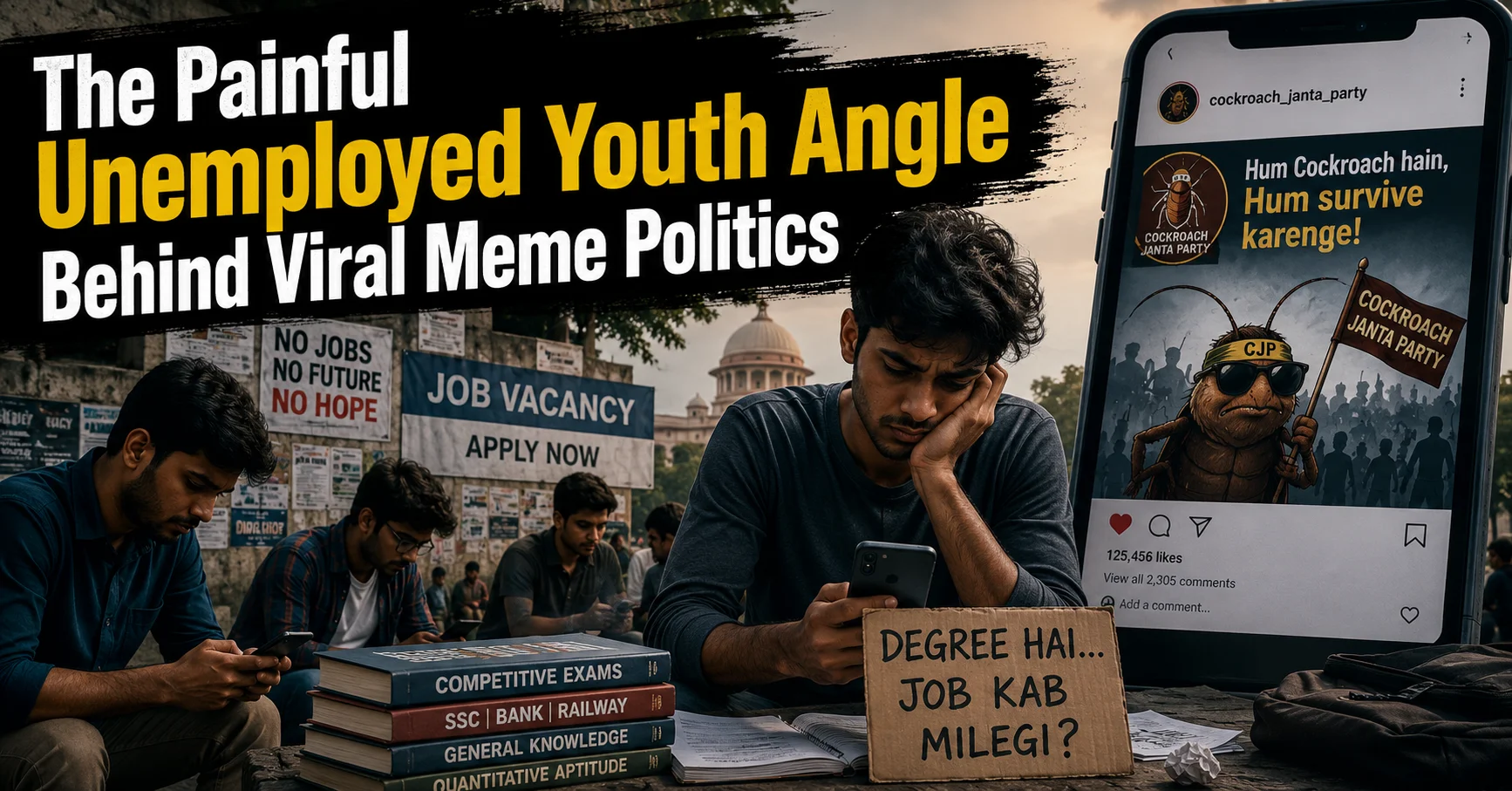Unemployed Youth Angle