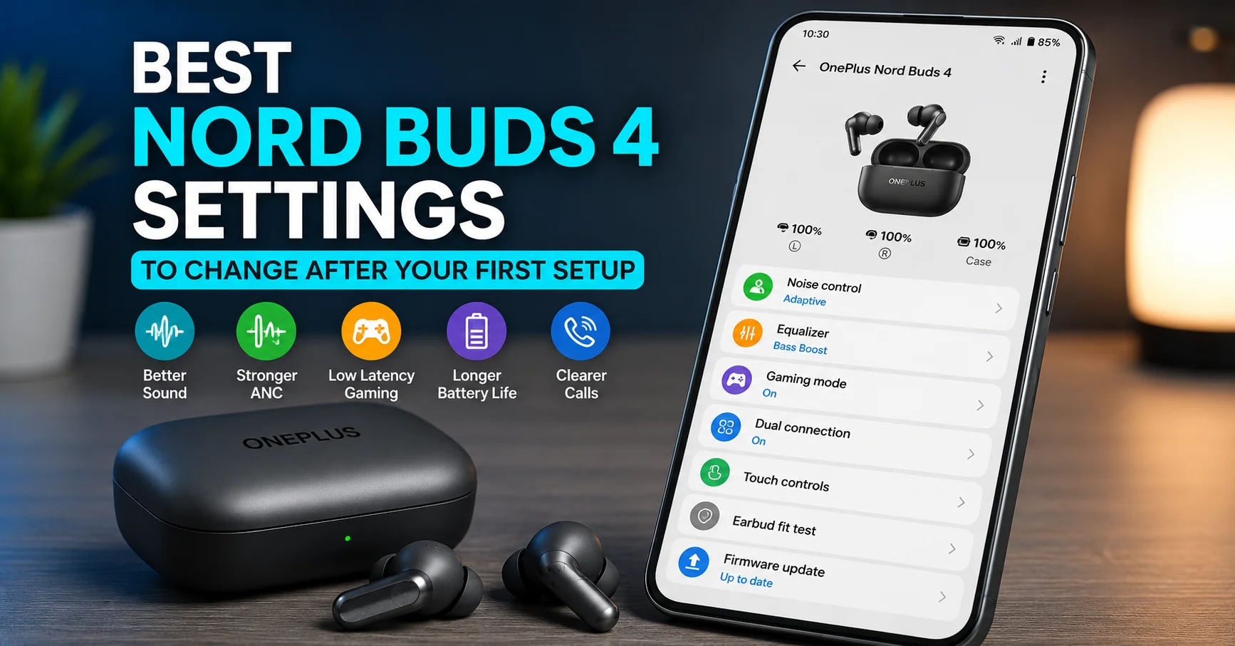 Nord Buds 4 Settings