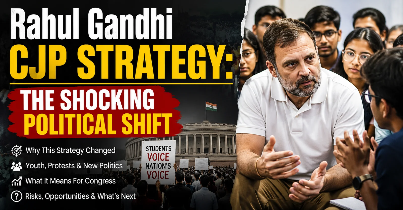 Rahul Gandhi CJP Strategy