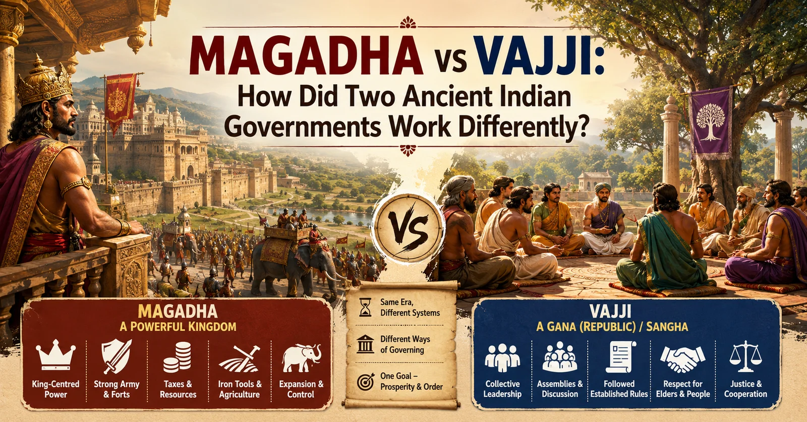 Magadha vs Vajji